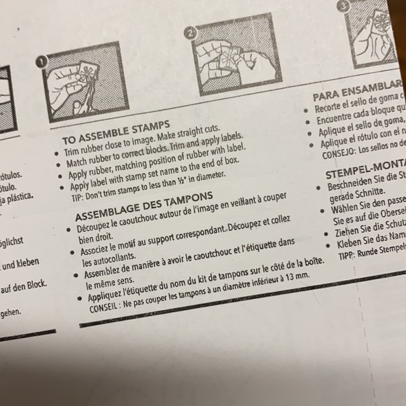 Stampin’ Up! “BOTANICAL BLOOMS” Rubber Stamp Kit‎ - Picture 9 of 10